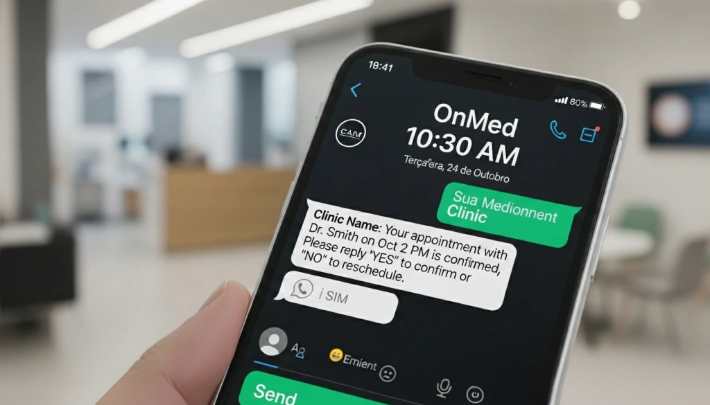 Gestão da Clínica: Como confirmar consulta pelo WhatsApp