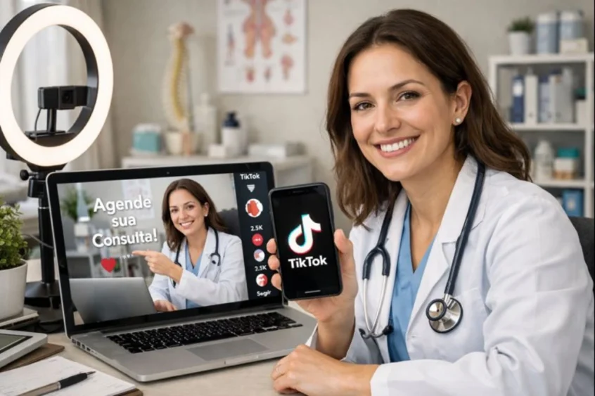 TikTok para Médicos: atraia mais clientes ao seu consultório