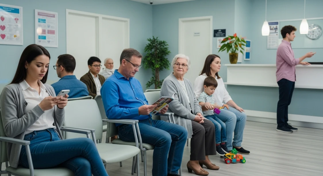 Qual é o tempo máximo de espera em uma clínica particular