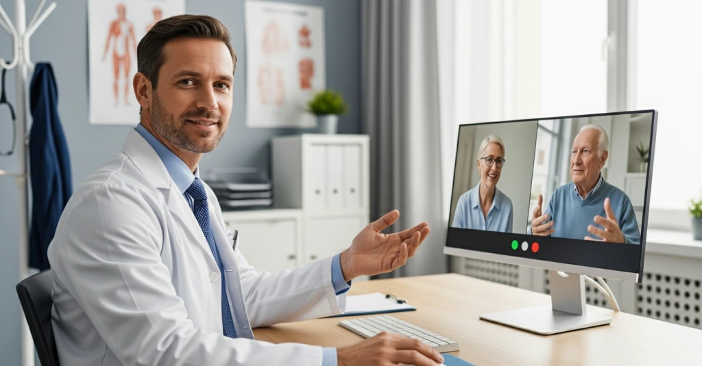 Teste agora o OnMed gratuitamente e ofereça teleconsultas aos seus pacientes