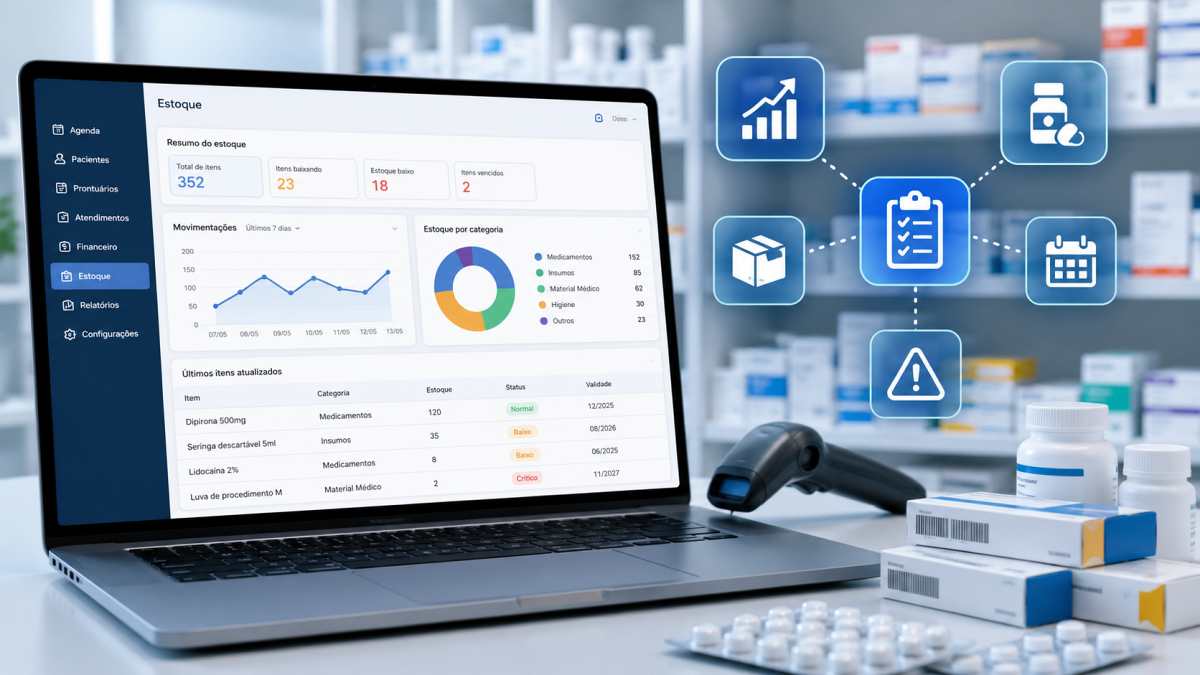 OnMed Software para controle de estoque de medicamentos OnMed Software para controle de estoque de medicamentos