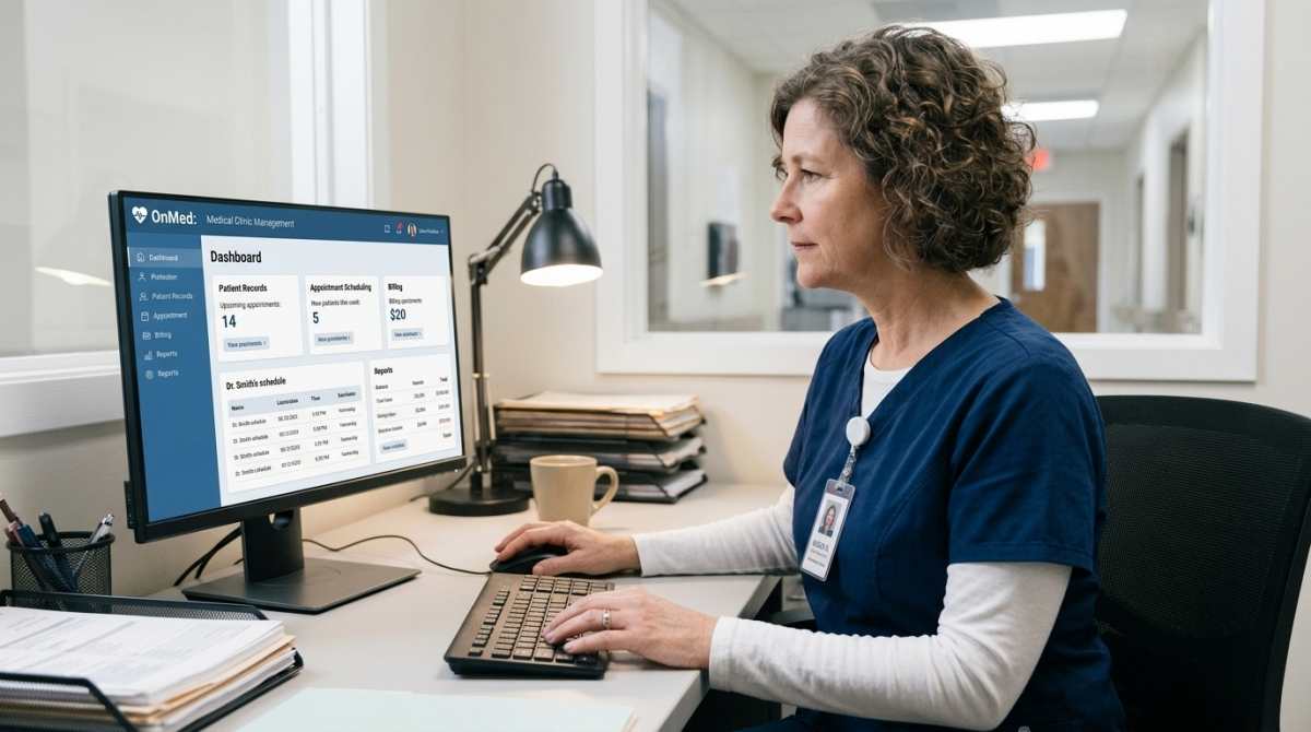 OnMed mais praticidade para a rotina da sua clínica
